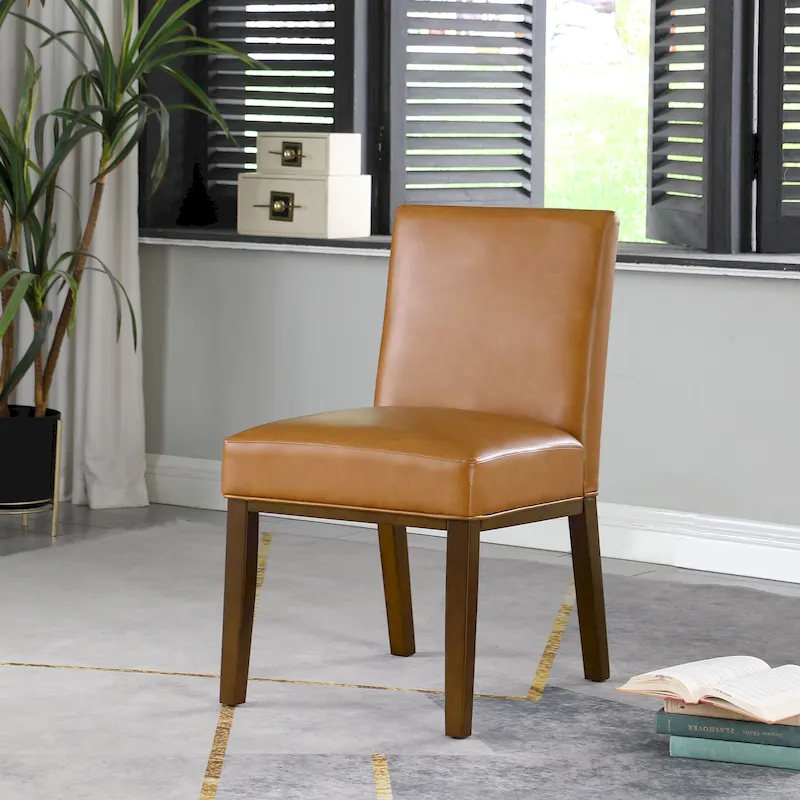 Camel / White / Grey Dining Chair – Single Seat