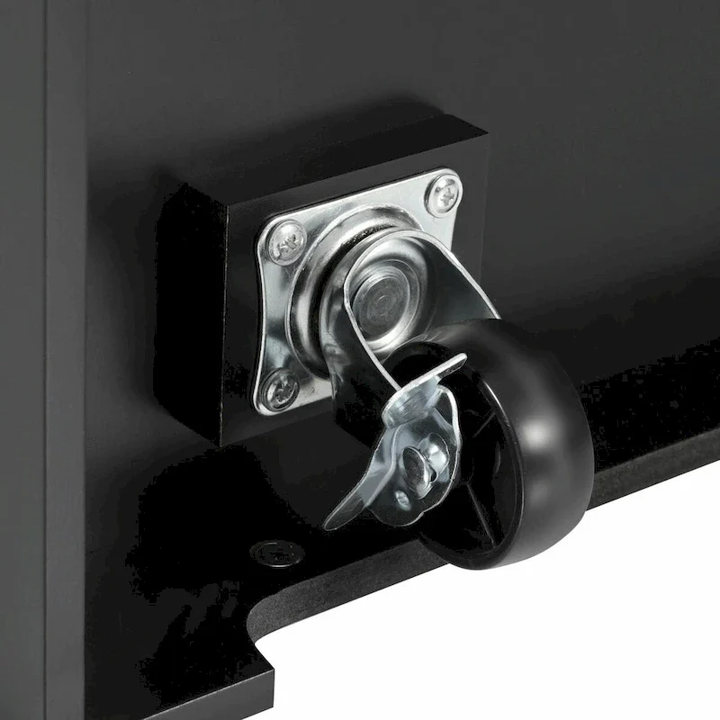 55.7 Kitchen Island with Drop Leaves, Rolling Cart with Power Outlet, Spice Rack, and 3 Drawers