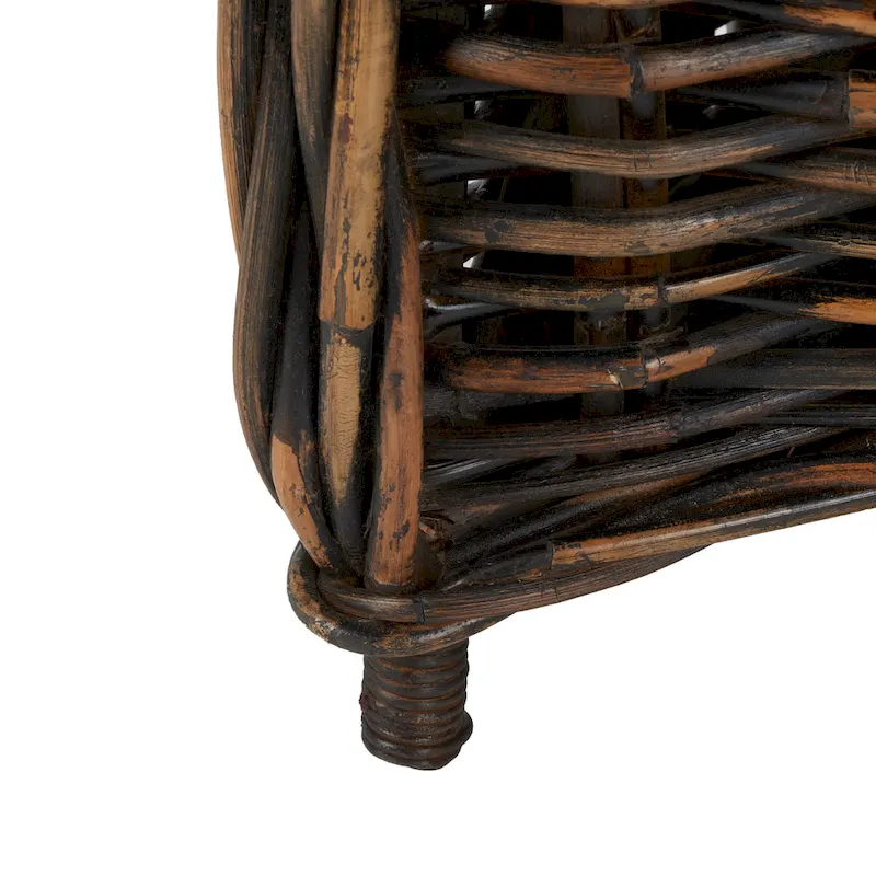 Styliani Natural Rattan Club Chair - 27.5  x 27.5  x 35.5  - 28Wx28Dx36H