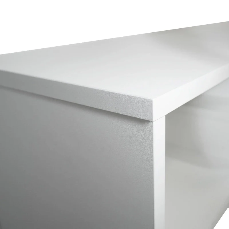 Surrey 60.2  2 Pc 1-Drawer Floating TV Stand Media Console with Open Shelves