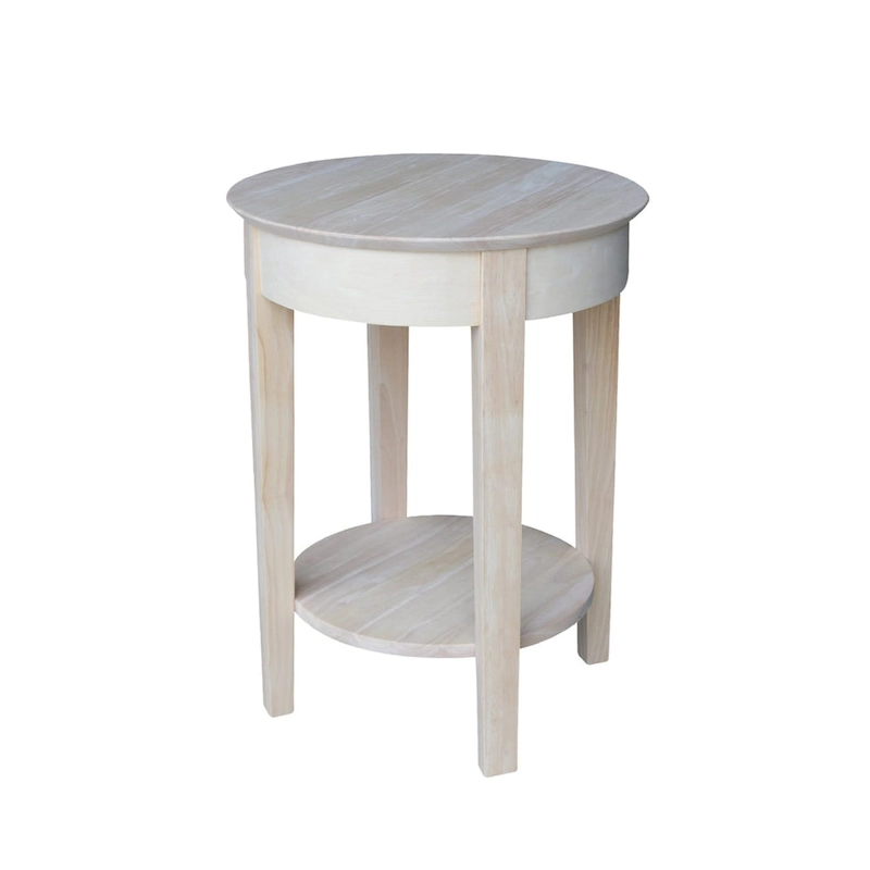 Solid Parawood Philips Accent Table