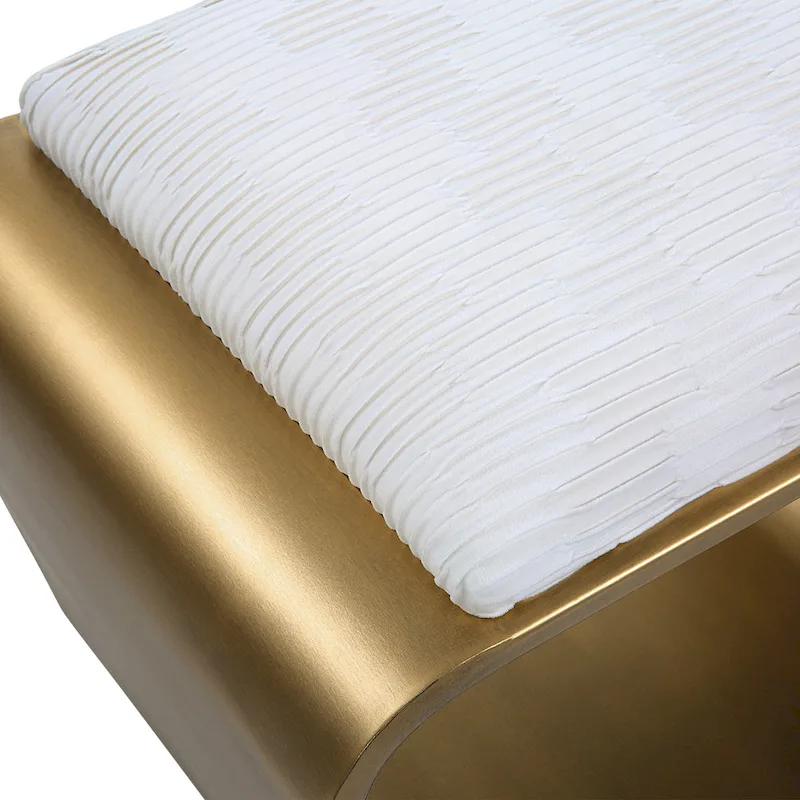 Small Gold Bench
