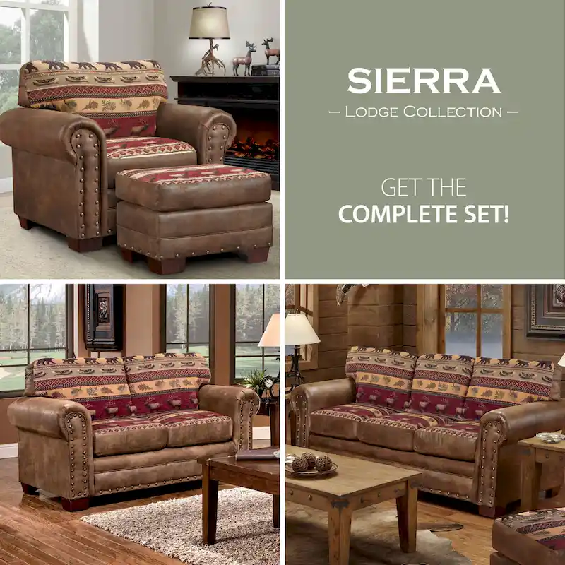 Sierra Mountain Lodge Sleeper Sofa