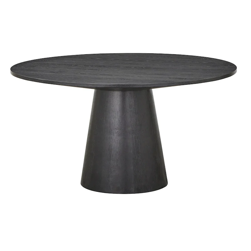 Round Pedestal Dining Table – 59-Inch, Seats 6