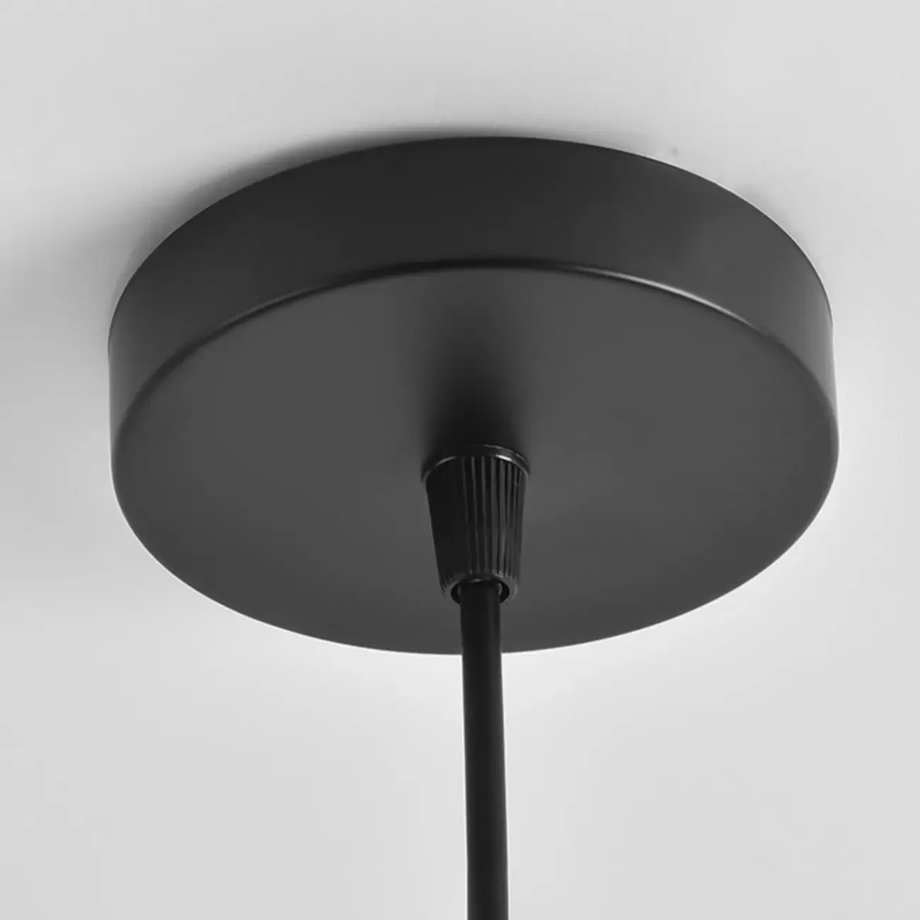 Modern White Glass Globe Pendant Light