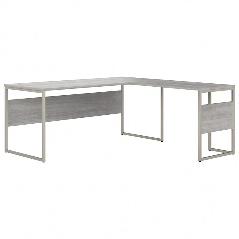 Hybrid 72W x 30D L Shaped Table Desk by Bush Business Furniture