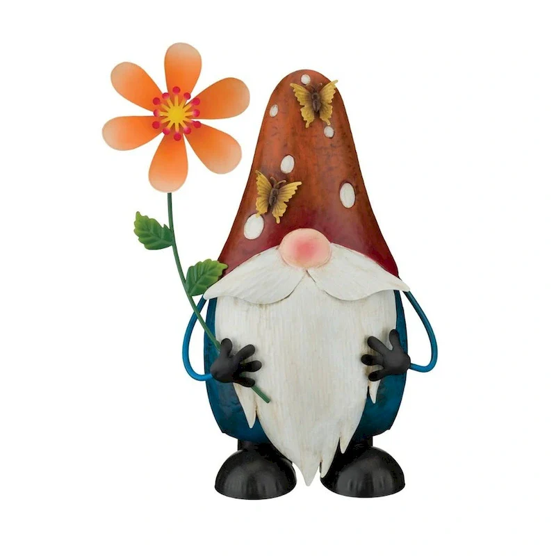 Gnome Spinner Decor - Mushroom