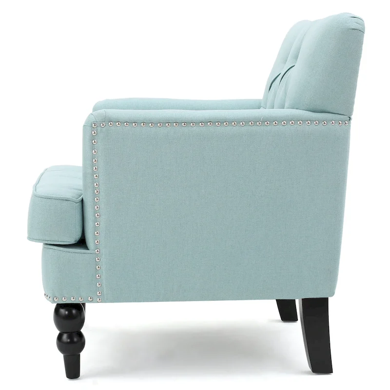 Malone Tufted Back Fabric Club Chair by Christopher Knight Home - 28.00 L x 29.50 W x 33.50 H