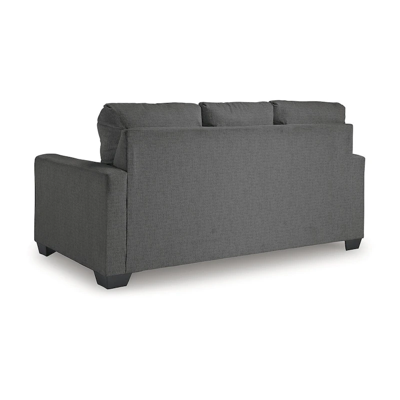 Signature Design by Ashley Rannis Pewter Full Sofa Sleeper - 76W x 40D x 39H