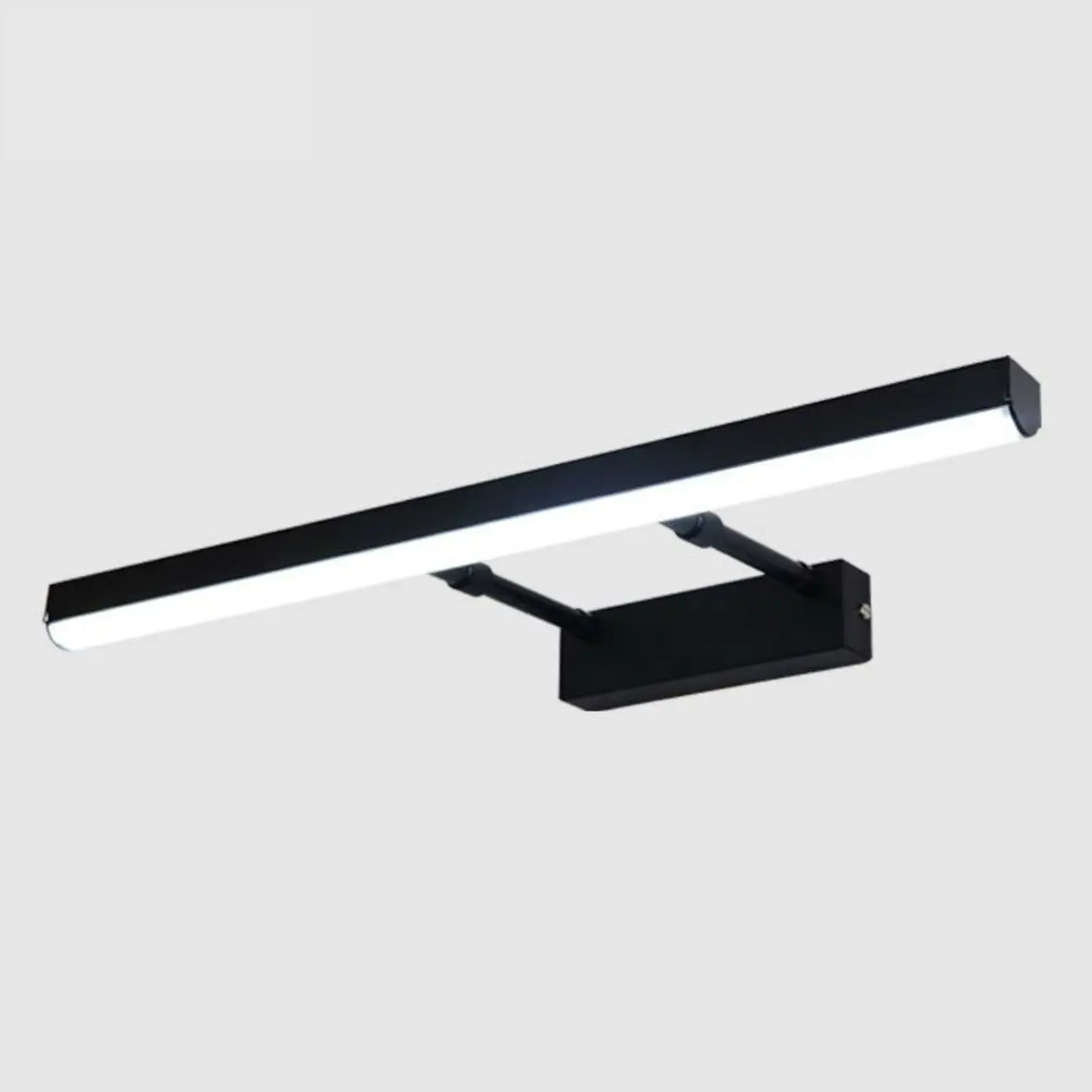 Modern Black LED Bathroom Vanity Light  with Integrated LED