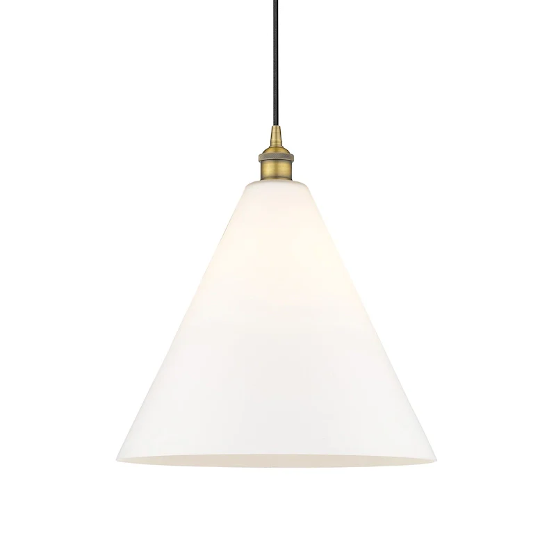 Innovations Lighting 616-1P-18-16 Edison Cone Pendant Edison Cone 16