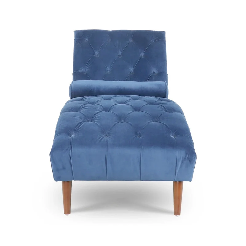 62W Upholstered Chaise Lounge