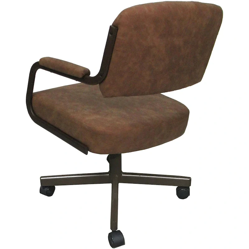 Swivel Kitchen Dining Caster Chair with Wheels - M-110 - N/A