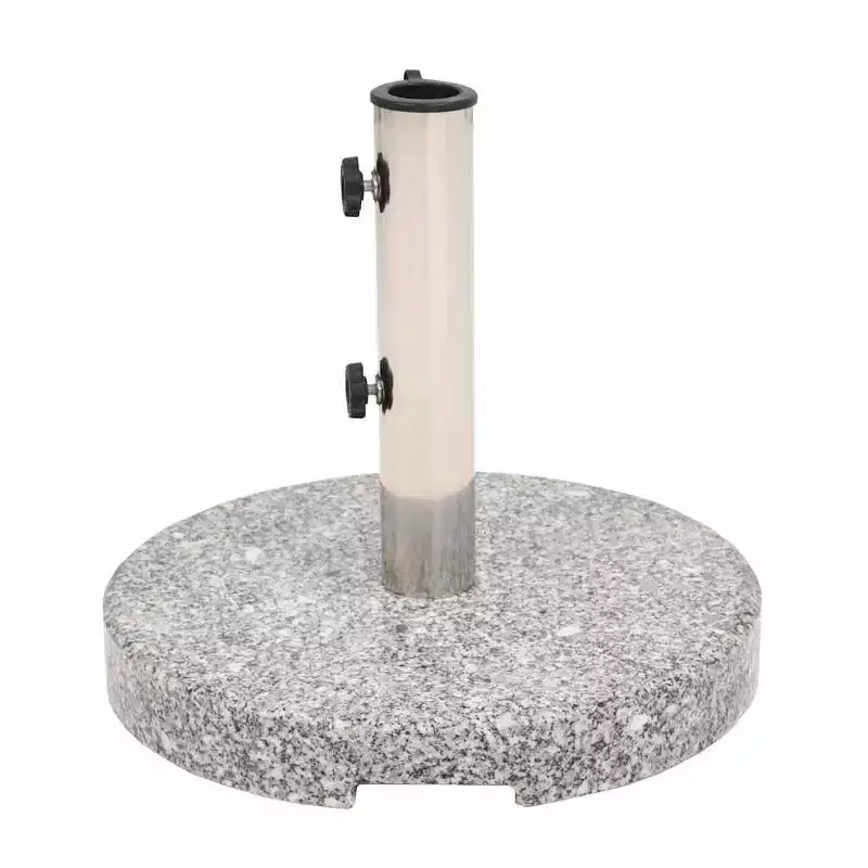 vidaXL Square Umbrella Base, Stainless Steel Pipe