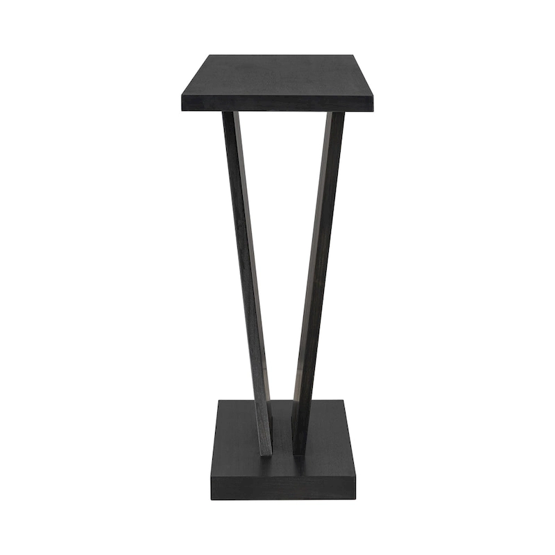 Christopher Knight Home - Mirod Elegant Console Table with Natural Wood Veneer and Sturdy V-Base Design