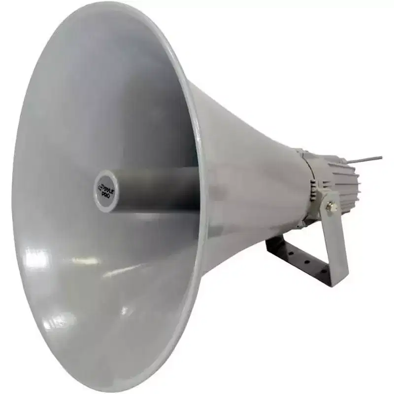 5 Waterproof PA Horn Speaker for Indoor/Outdoor Use with Clear Sound, Wall Mountable, All Devices Compatible