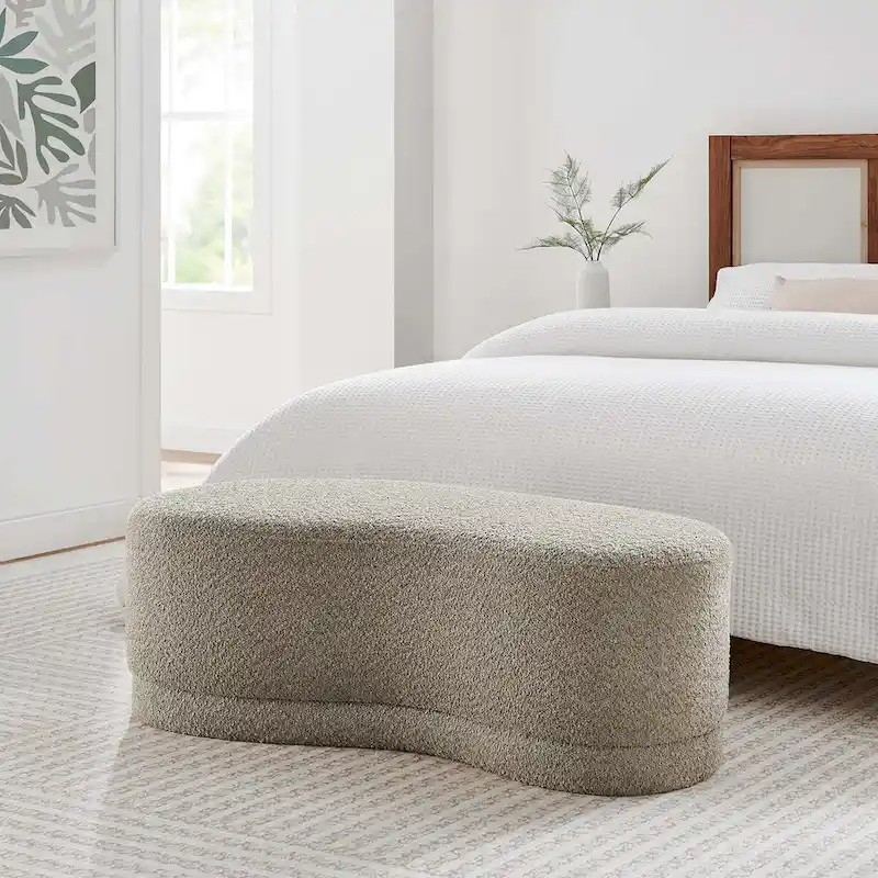 Nimbus 48 Upholstered Ottoman Bench