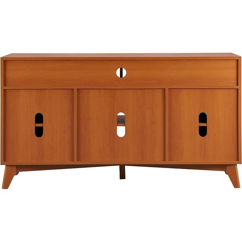 Mid Century Modern TV Stand, Highboy Entertainment Center, TV Console