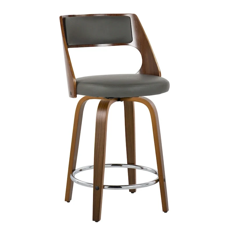 Carson Carrington Alingsas Mid-century Modern Counter Stool (Set of 2)