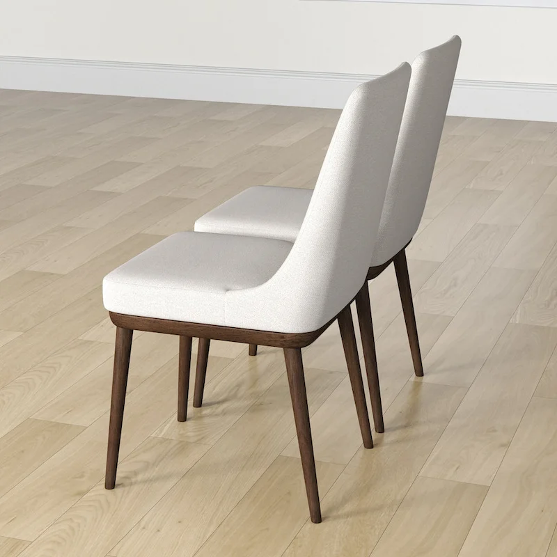 Belladonna Mid-Century Modern Dining Chairs (Set of 2)