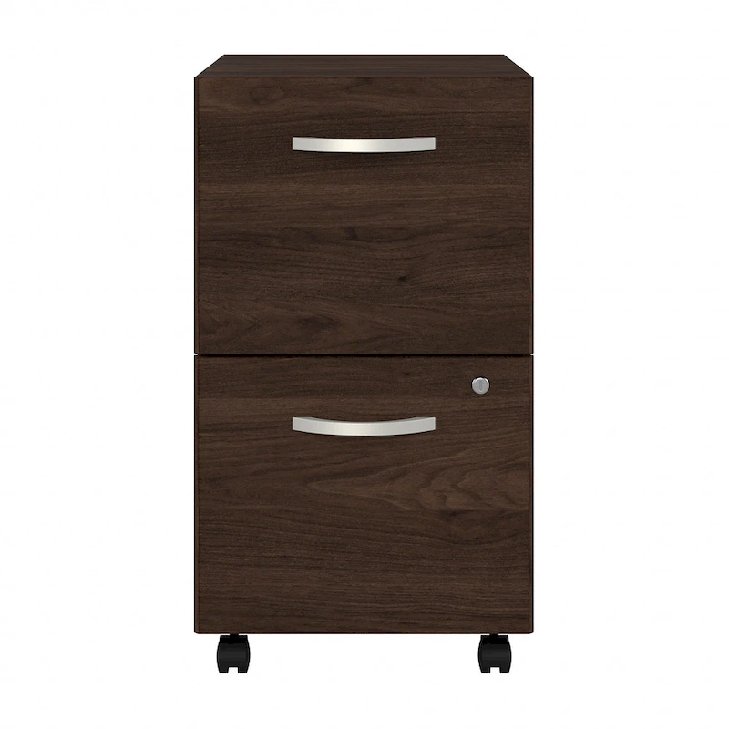 Hybrid 2 Drawer Mobile File Cabinet by Bush Business Furniture