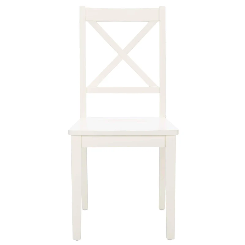 SAFAVIEH Lulla Farmhouse x-Back Dining Chair (Set of 2)