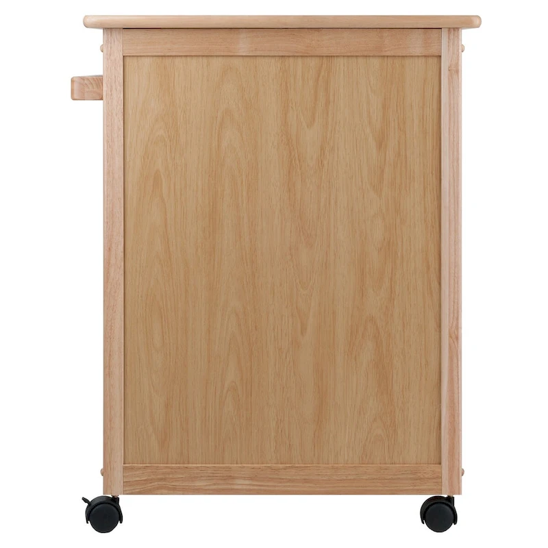 Hackett Kitchen Cart, Natural - 26.9 x 18.2 x 34.3 inches
