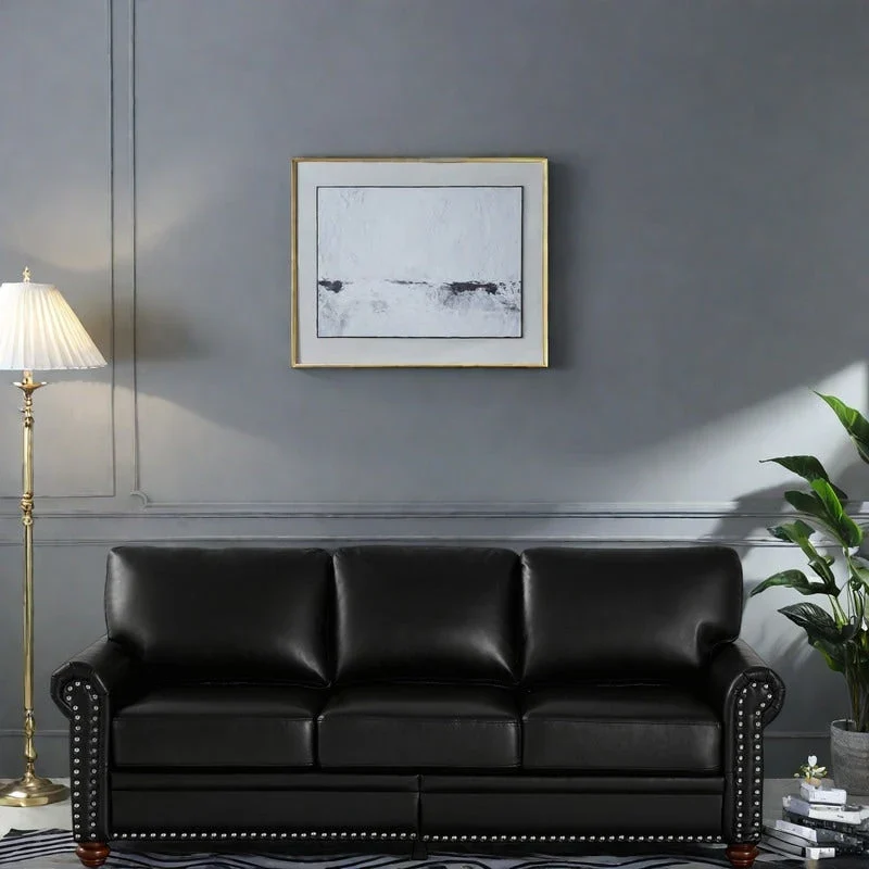 3-Seater Velvet Chesterfield Sofa with Button Tufting and Under-Seat Storage