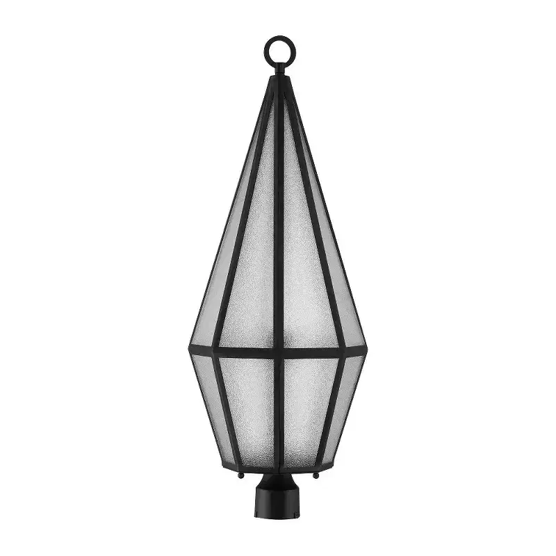 Savoy House Peninsula 1 - Light Post Light in Matte Black