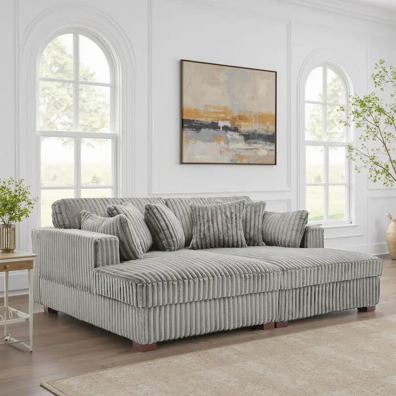 DREAMSIDEA Oversized Modular Sectional Sofa