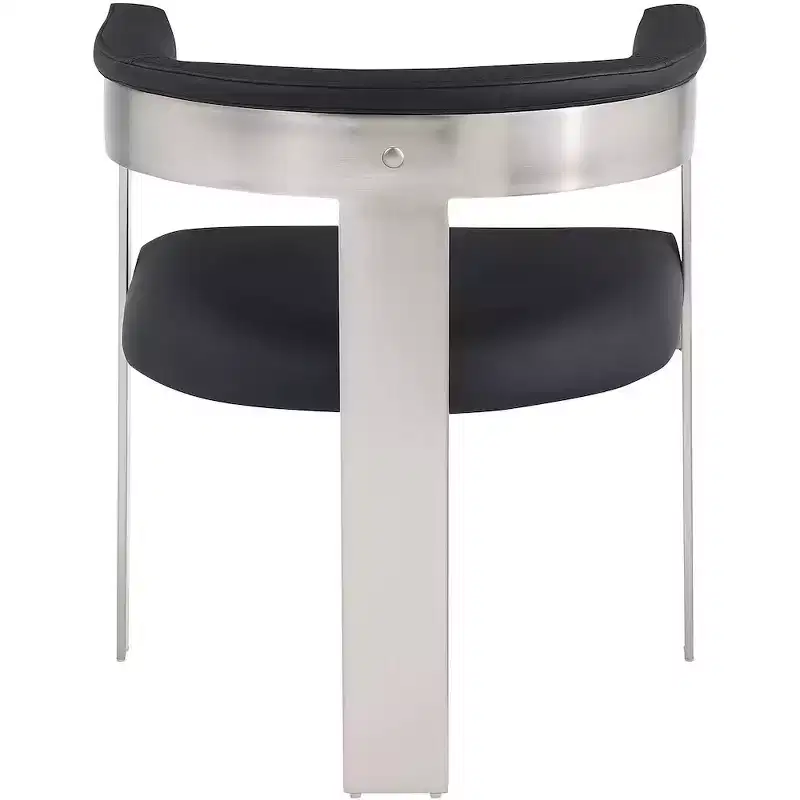 Meridian Furniture,Romeo Vegan Leather Dining Chair, Set of 2