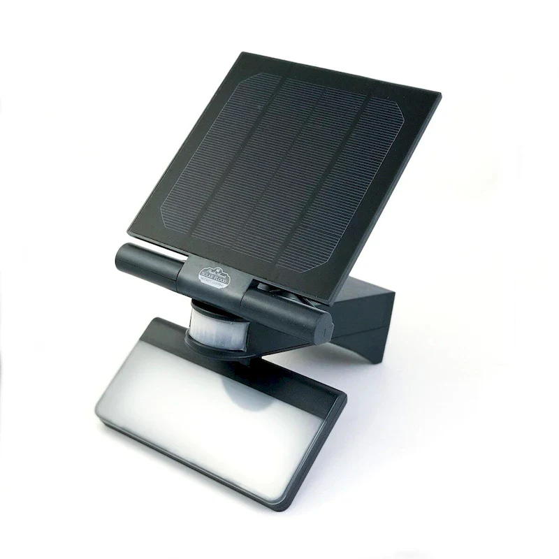 Pacific Accents Motion Activated Solar Flood Light 100 LED - Black