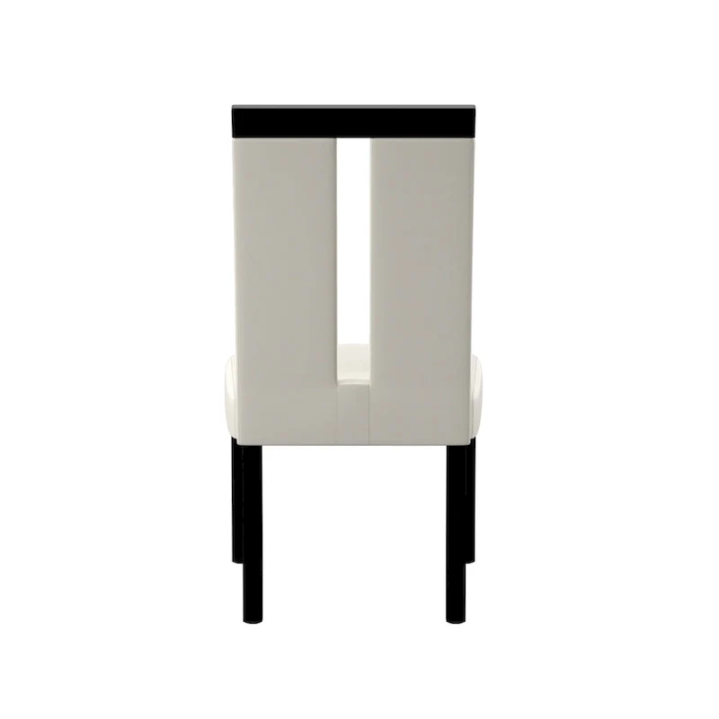 Blanton Modern Black Wood 9-Piece Counter Height Dining Set by