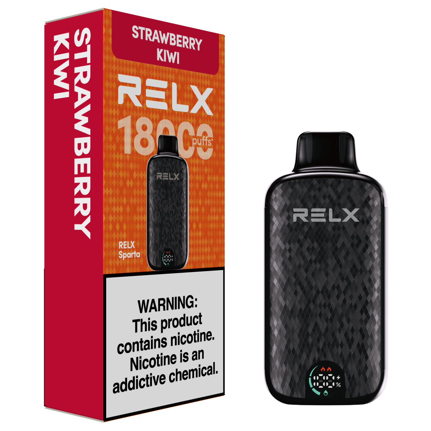 new Relx Sparta 18000 Puffs 20 Flavors