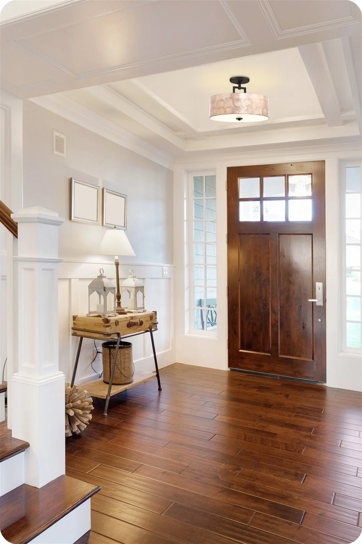 Cove 15 3-Light Semi Flush Mount Ceiling Light