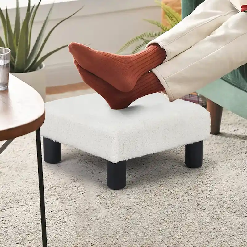 Adeco 15 Small Ottoman Upholstered Foot Rest