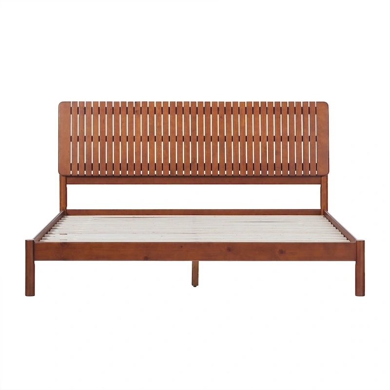 Middlebrook Designs Slatted Headboard Modern King Bed