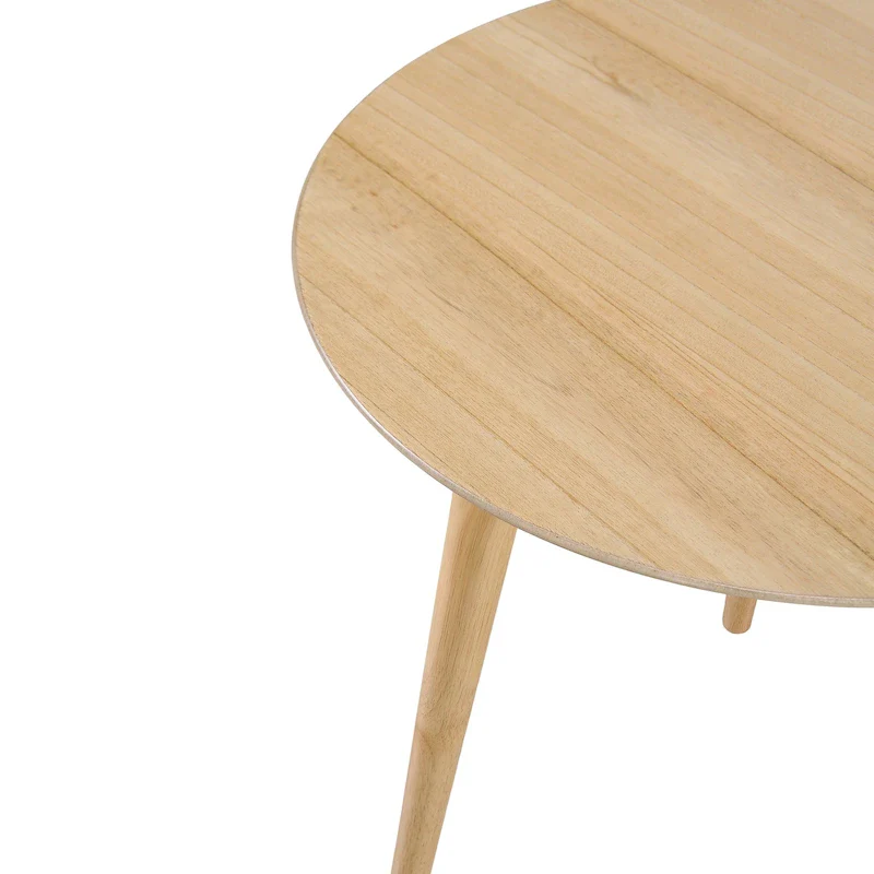 Faux Wood Finish Side Table — 20