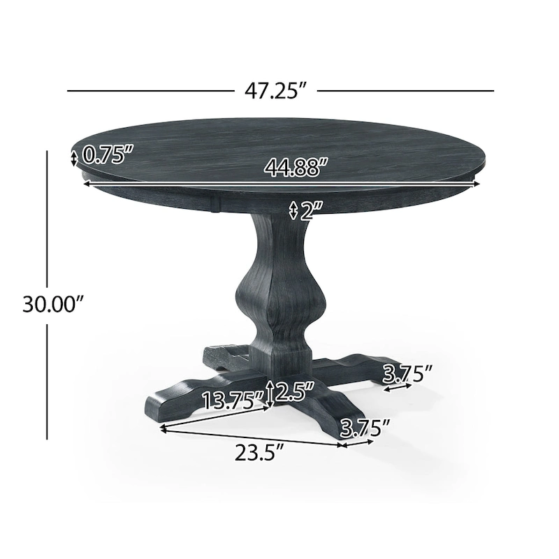 Alamosa Circular Dining Table by Christopher Knight Home