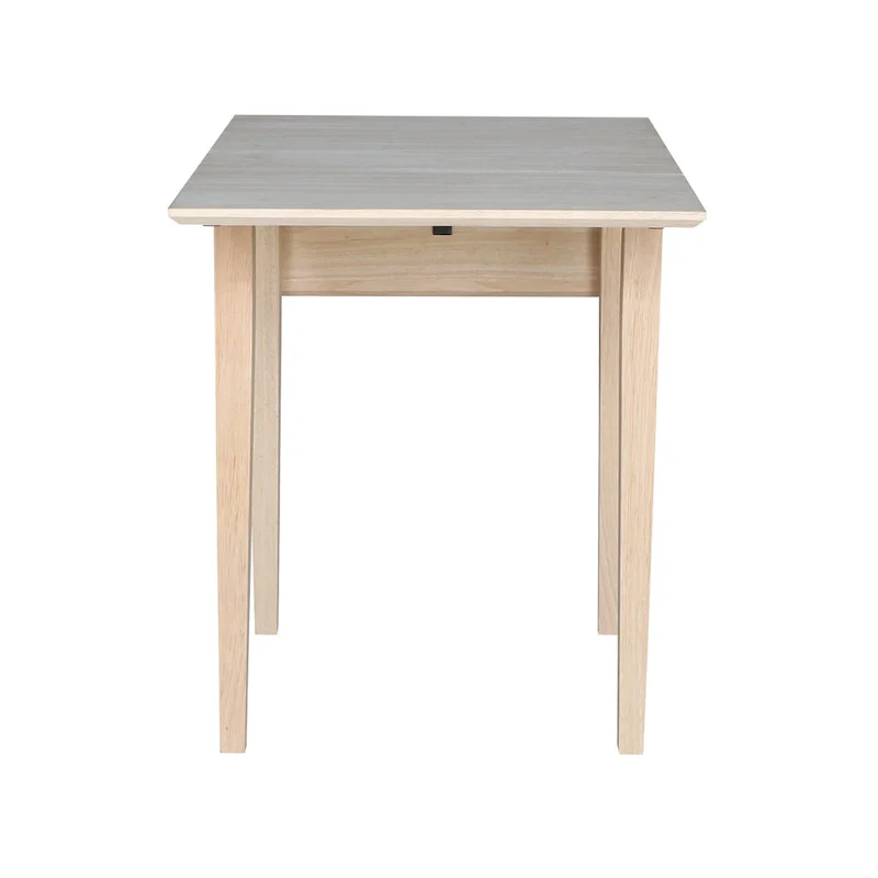 International Concepts Small Drop Leaf Shaker Style Dining Table