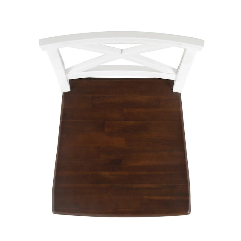 Anele Farmhouse Acacia Dining Chairs (Set of 2) by GDFStudio