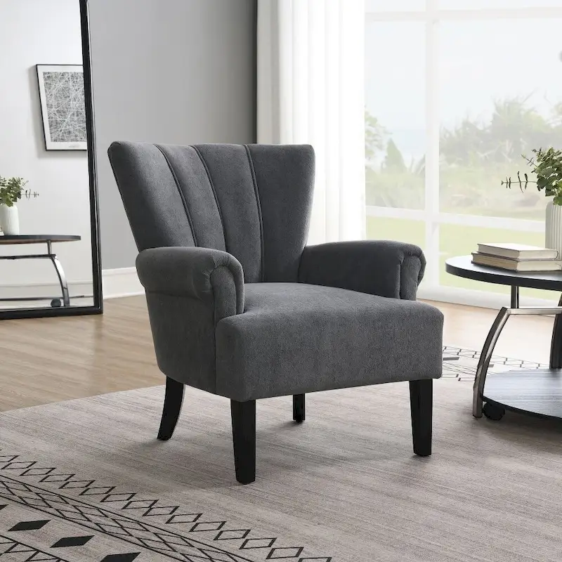 Modern Fabric Accent Living Room Chairs
