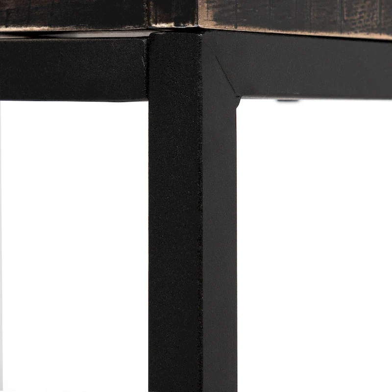 59-inch Metal Computer Desk with USBs by Furniture
