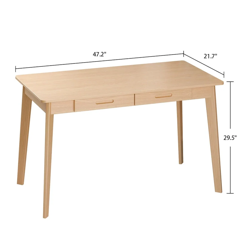 47.2W Study Desk Writing Desk Simple