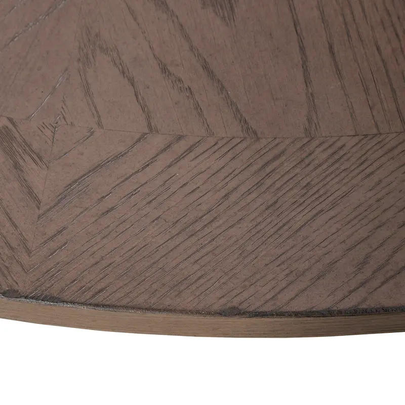 Dusty Taupe Pedestal Table Set with Dining Chairs Options