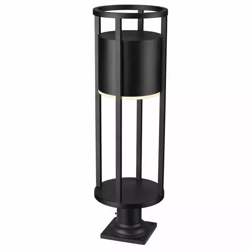 Z-Lite Luca 1 - Light Lantern in Black