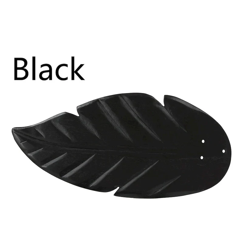 Owen 52  3-Light Coastal Bohemian Iron/Wood Palm Leaf LED Ceiling Fan with Pull Chain, by JONATHAN Y