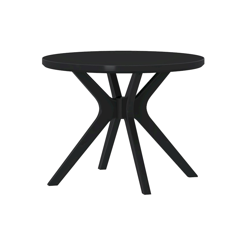 Plank and Beam Verso Cross Leg Round Dining Table - 38