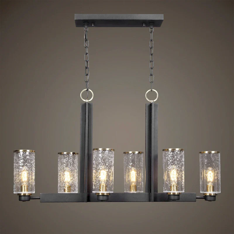 Uttermost Jarsdel 6-light Industrial Island Light
