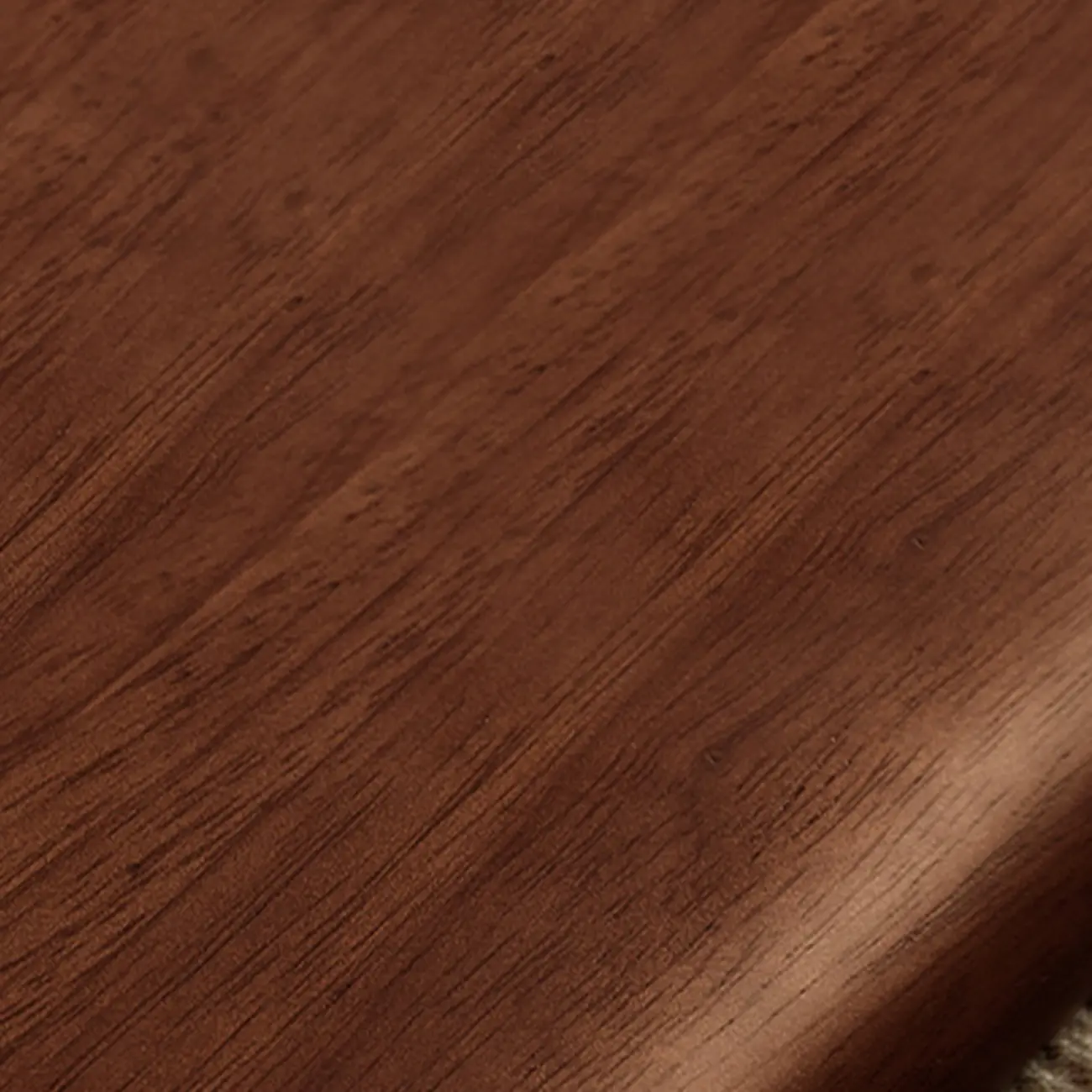 Rectangle Brown Wood 4-Tier Open Bookcase